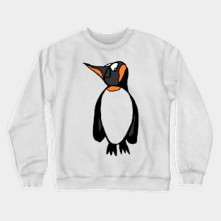 Penguin design, A cute, pretty, beautiful penguin drawing. Crewneck Sweatshirt